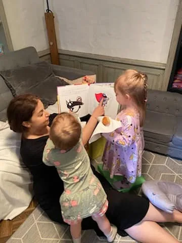 Story time with young learners